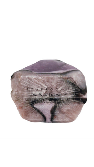 Amethyst Geode Soap Rock