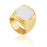Mother of Pearl Ring Large-7