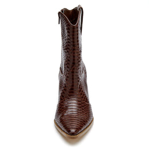 Bambi Western Boots-Brown FINAL SALE