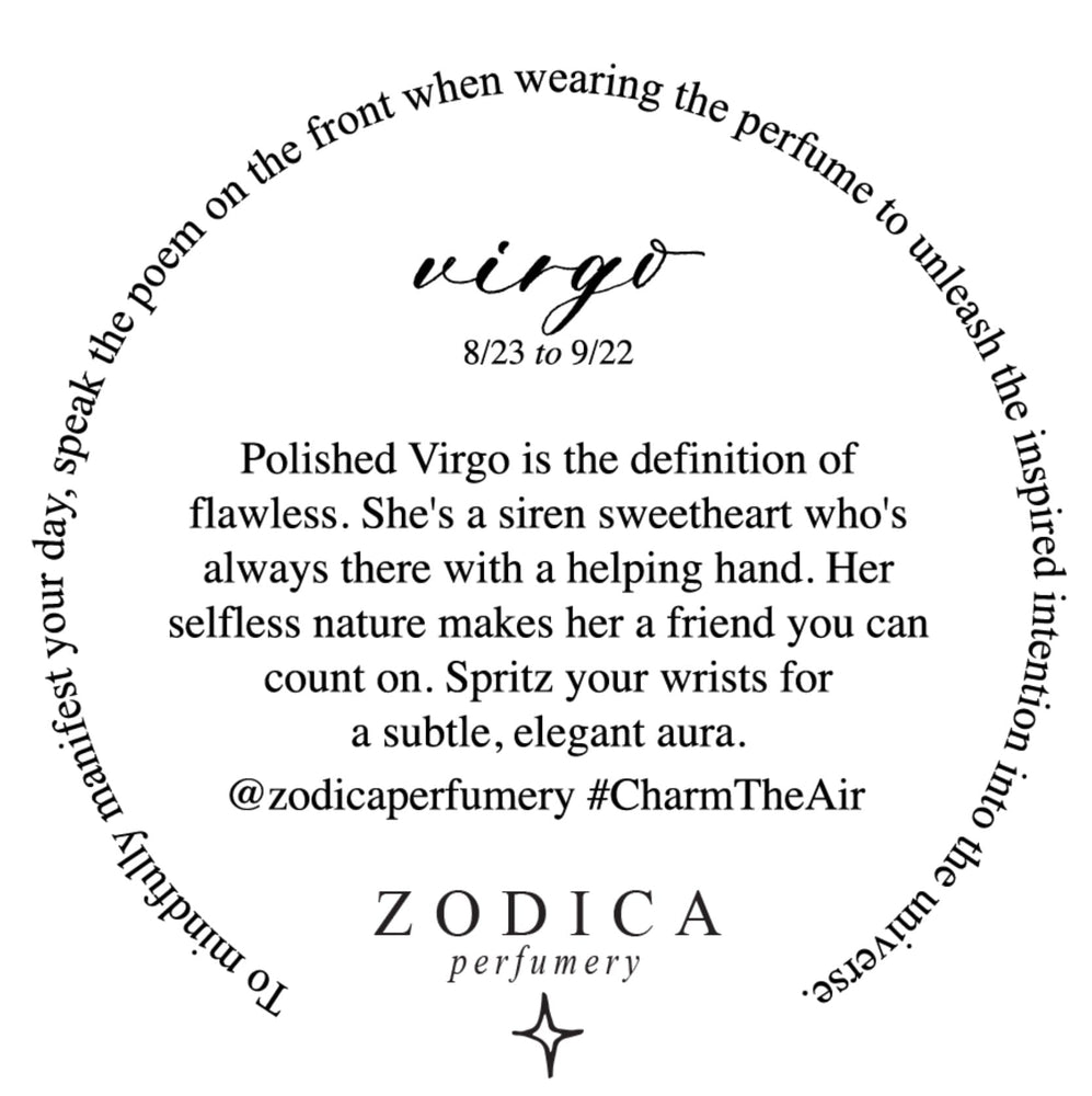 Virgo Zodiac Perfume