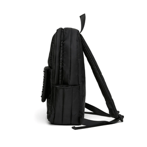 The Lola Studded Backpack - Black Flight Nylon