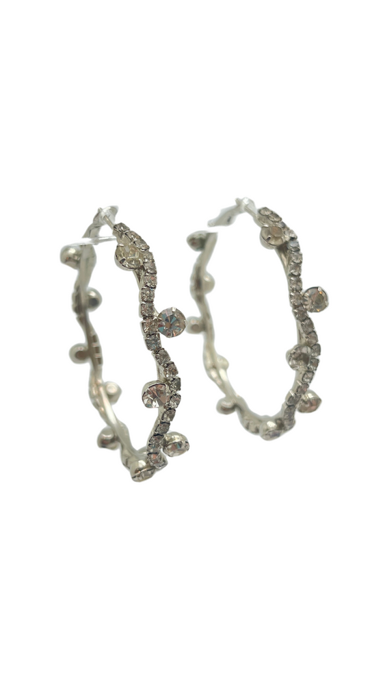 AZ836 Vintage Silver Earrings