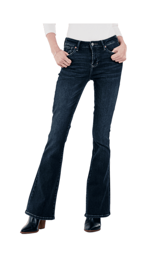 Rosa High Rise Flare Jeans-Sheridon