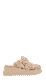 Lelani Plush Flats-Natural Plush