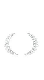 Luna Earrings-Silver