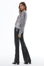 Ellery Cable Sweater-Coal