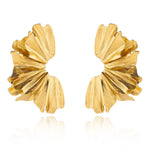 Arabella Statement Earrings-Gold