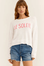 Sienna Le Soleil Sweater-White