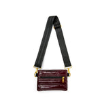 Bum Bag-Glossy Deep Burgundy