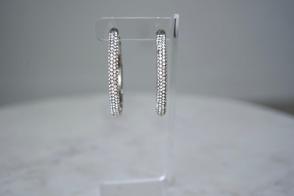 Vintage Silver Earrings BB625