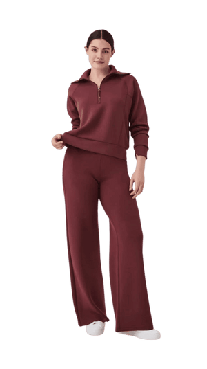 Air Essentials Wide Leg Pant-Spice