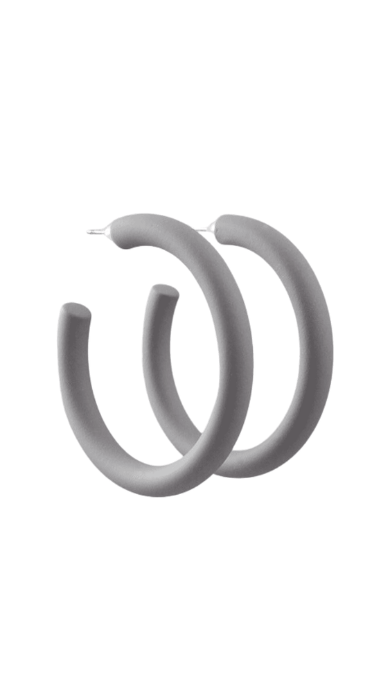 Color Coat Hoops- Gray