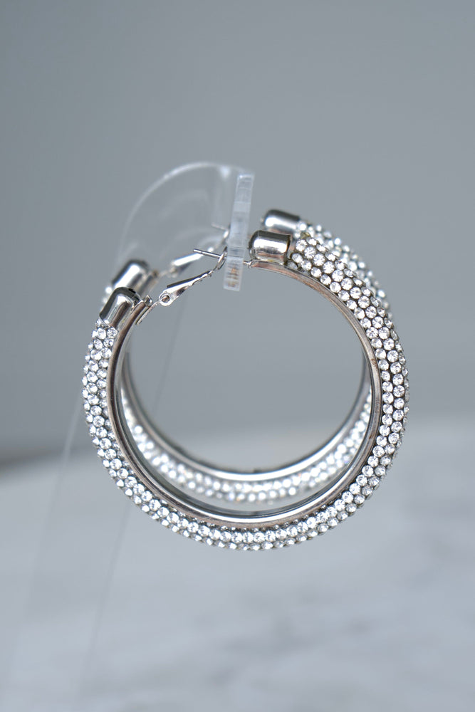 Vintage Silver Earrings BB625