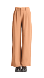 Wide Leg Trouser- Glazed Trouser