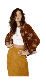 L'astre Jacket-Gold Stars