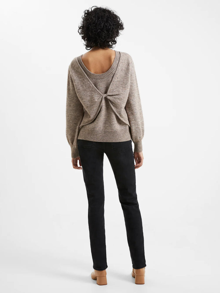 Kezia LS Jumper-Taupe Mel