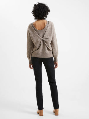 Kezia LS Jumper-Taupe Mel