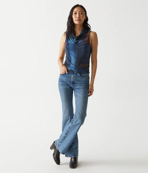Anita Mock Neck Tank-Nocturnal Combo