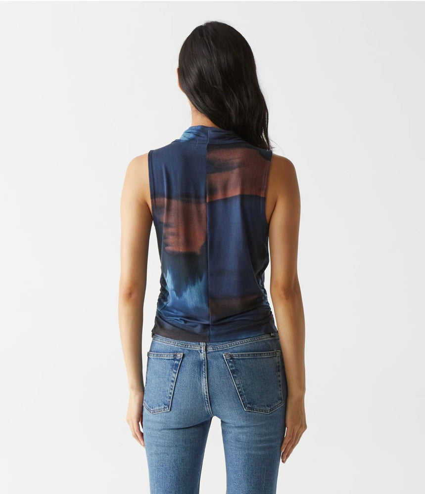 Anita Mock Neck Tank-Nocturnal Combo