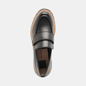 Halona Loafers-Onyx Leather FINAL SALE