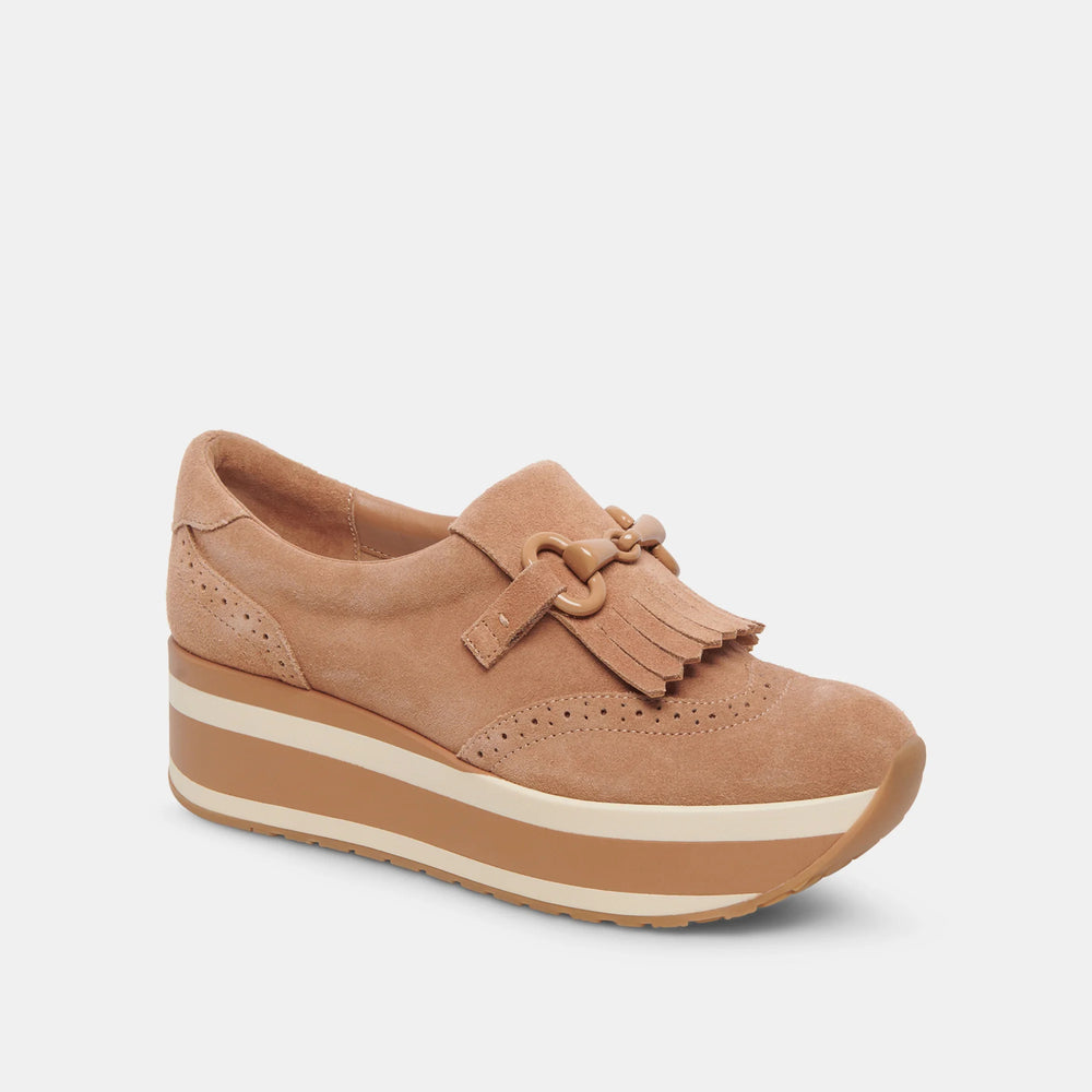 Jhax Sneakers-Toffee Suede