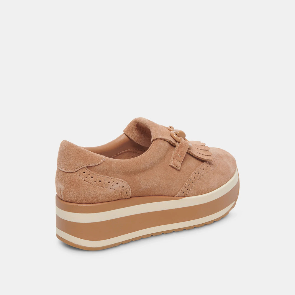Jhax Sneakers-Toffee Suede
