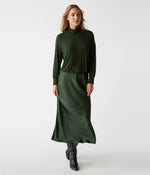 Padma LS Dress-Dark Matcha