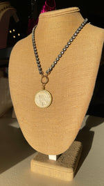 AW506 Vintage Coin Necklace