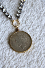 Vintage Coin Necklace BA671