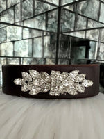 Vintage Brown Leather Cuff AO462