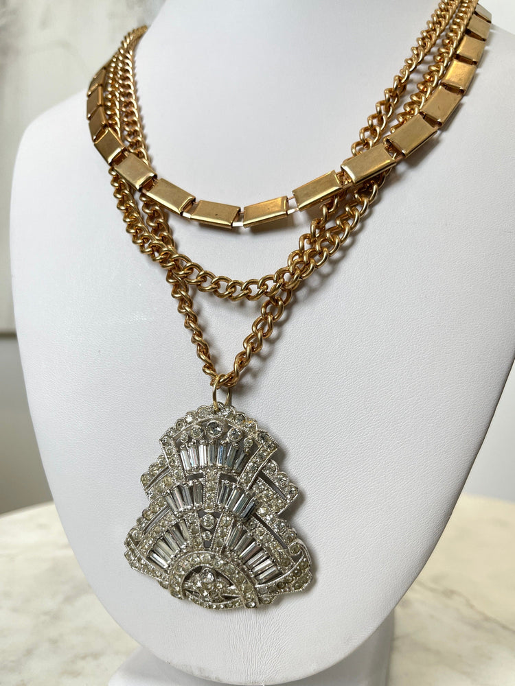 Vintage Layered Necklace BD457