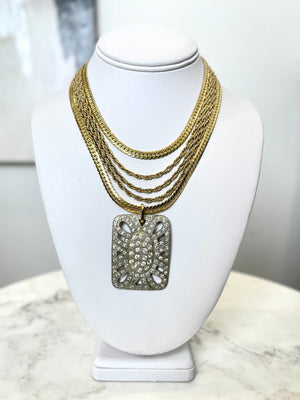 Vintage Layered Necklace BC688