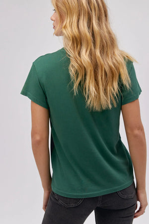 Willie Nelson Abott Texas Tour Tee-Stormy Green