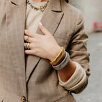 Veronica Bangle Bracelet- Gold