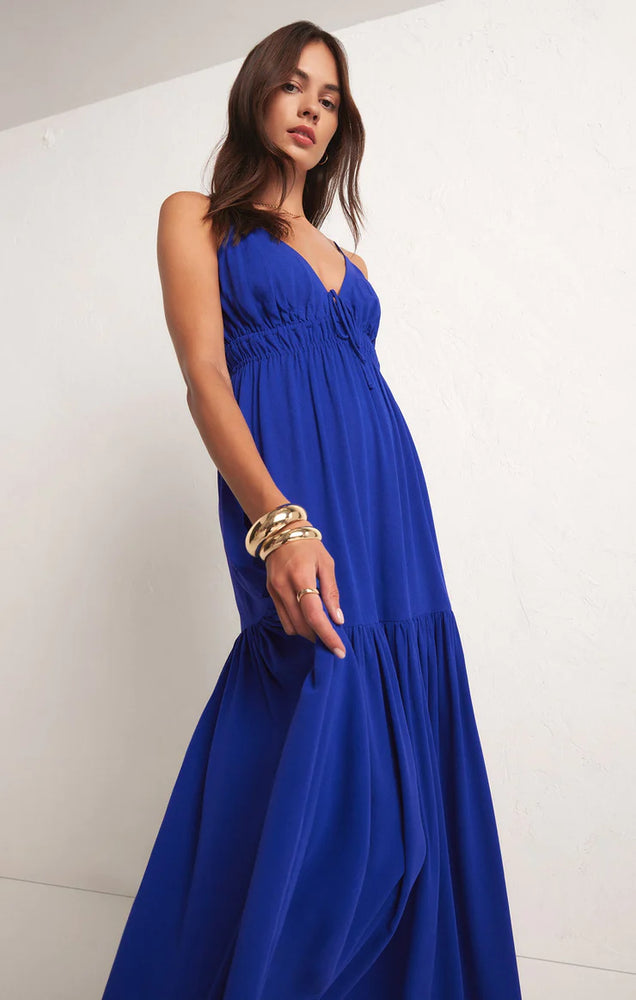Lisbon Maxi Dress-Palace Blue FINAL SALE