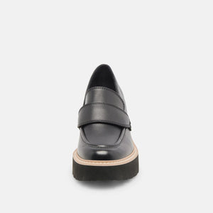 Halona Loafers-Onyx Leather FINAL SALE