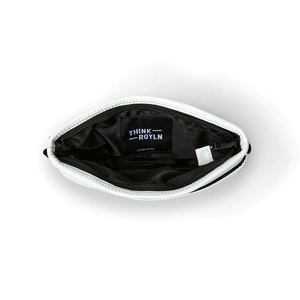 Downtown Crossbody Bag- White Patent