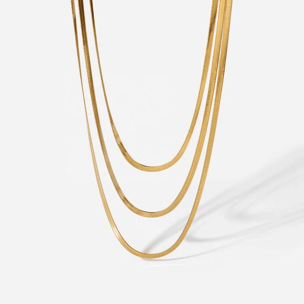 Penelope Multi Layered Chain Necklace