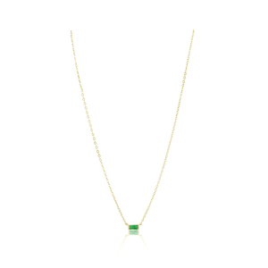 Willow Necklace- Emerald