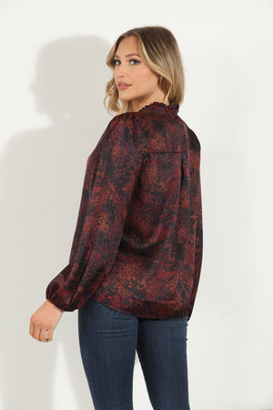 Tie Neck Blouse-Randall