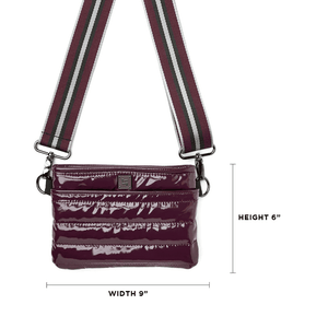 Bum Bag-Aubergine Patent