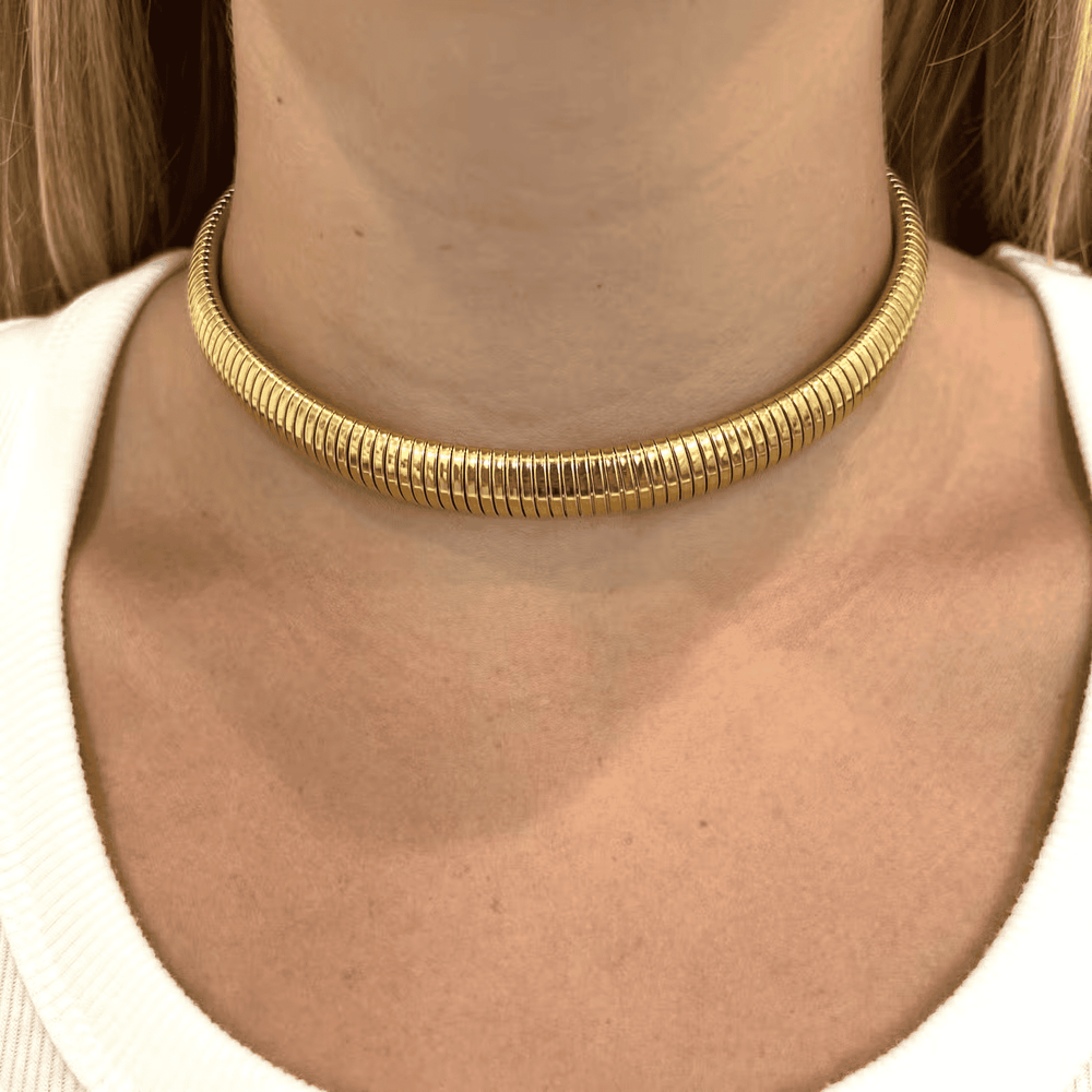 Josie Choker Necklace- Gold