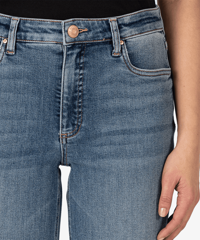 Rachael High Rise Fab Ab Mom Jean-Exalted