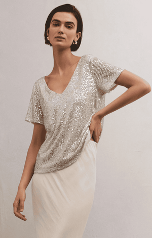 Marbella Sequin Top-Stardust
