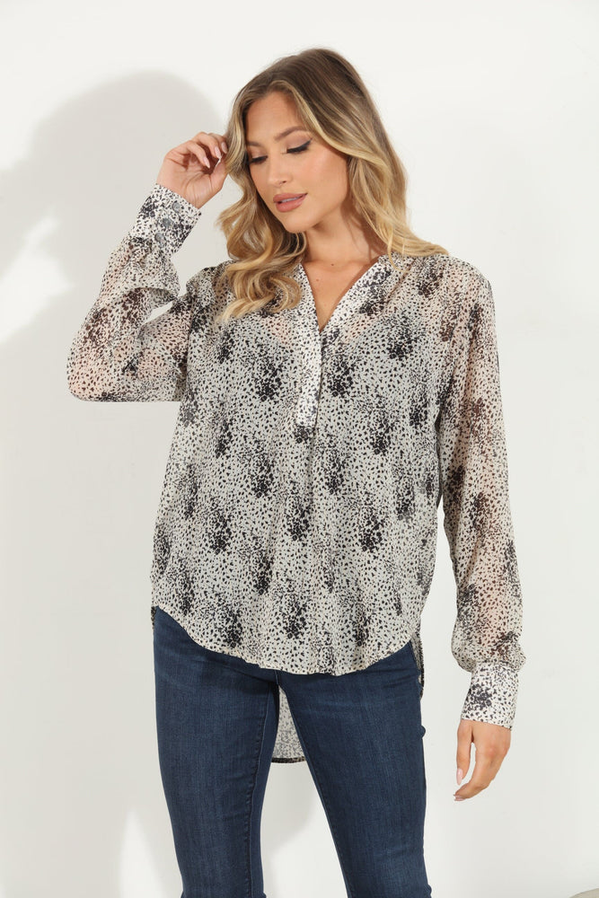 LS Blouse w/Cami-Parisa