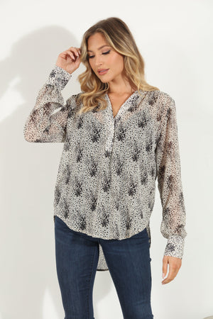 LS Blouse w/Cami-Parisa