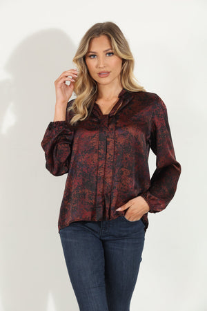 Tie Neck Blouse-Randall