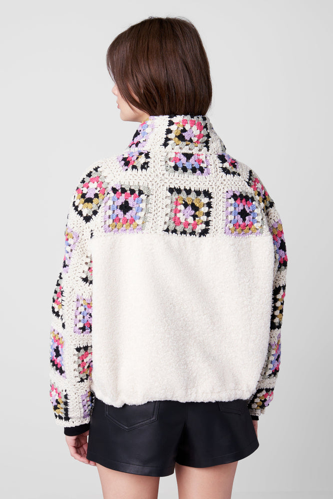 Crochet Sherpa Jacket-Spotlight