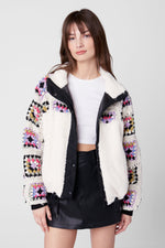 Crochet Sherpa Jacket-Spotlight