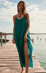 Reed Maxi Dress-Pacific Teal FINAL SALE